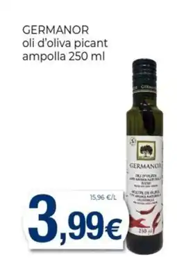 Keisy GERMANOR oli d'oliva picant ampolla oferta