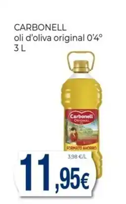 Keisy CARBONELL oli d'oliva original 0'4° oferta