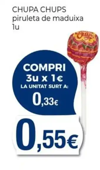 Keisy CHUPA CHUPS piruleta de maduixa oferta