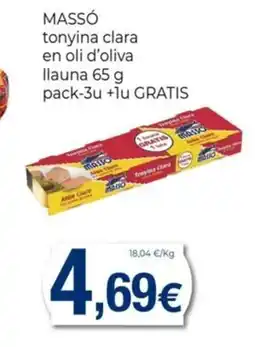 Keisy MASSÓ tonyina clara en oli d'oliva oferta
