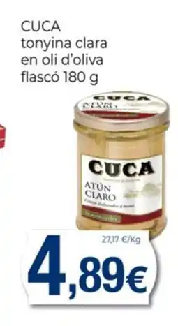 Keisy CUCA tonyina clara en oli d'oliva flascó oferta
