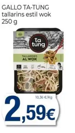 Keisy GALLO TA-TUNG tallarins estil wok oferta