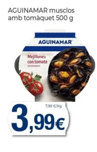 Keisy AGUINAMAR musclos amb tomàquet oferta