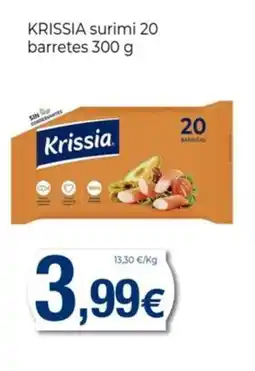 Keisy KRISSIA surimi 20 barretes oferta