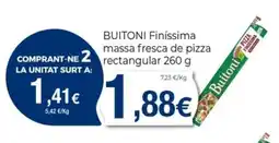 Keisy BUITONI Finíssima massa fresca de pizza oferta