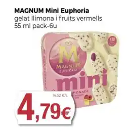 Keisy MAGNUM Mini Euphoria gelat llimona i fruits vermells oferta