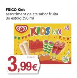 Keisy FRIGO Kids assortiment gelats sabor fruita oferta
