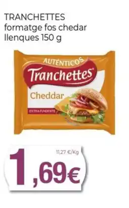 Keisy TRANCHETTES formatge fos chedar llenques oferta