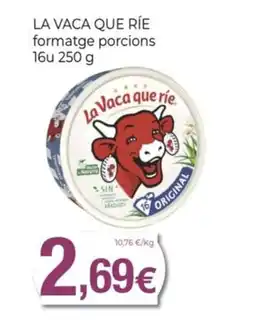 Keisy LA VACA QUE RIE formatge porcions 16u oferta