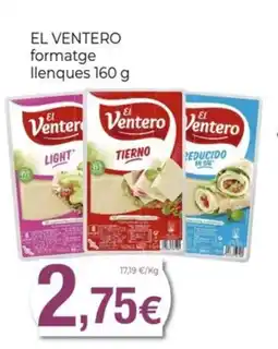 Keisy EL VENTERO formatge llenques oferta