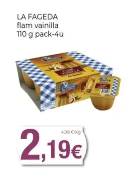 Keisy LA FAGEDA flam vainilla oferta