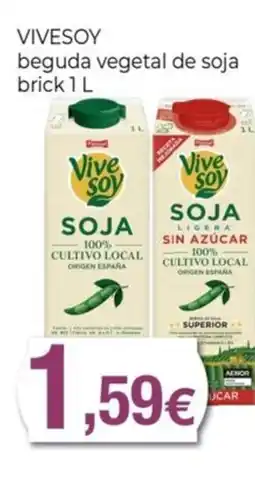 Keisy VIVESOY beguda vegetal de soja oferta