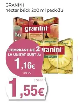Keisy GRANINI nèctar brick oferta