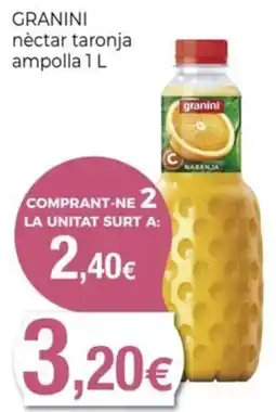 Keisy GRANINI nèctar taronja oferta