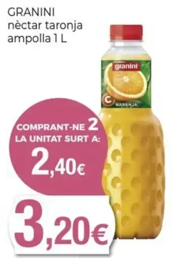 Keisy GRANINI nèctar taronja oferta