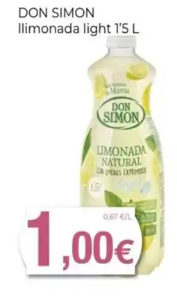 Keisy DON SIMON llimonada light oferta