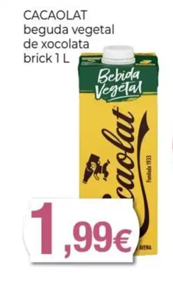 Keisy CACAOLAT beguda vegetal de xocolata oferta