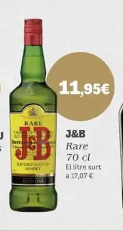 Keisy J&B Rare oferta