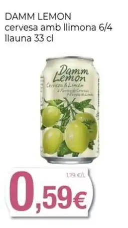 Keisy DAMM LEMON cervesa amb llimona oferta