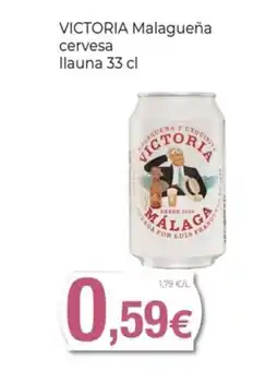 Keisy VICTORIA Malagueña cervesa oferta