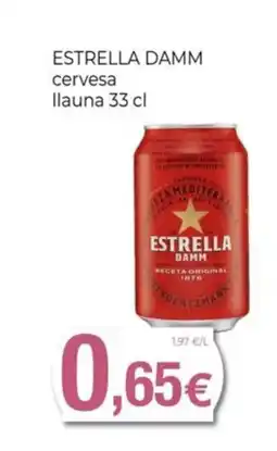 Keisy ESTRELLA DAMM cervesa llauna oferta
