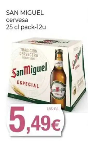 Keisy SAN MIGUEL cervesa oferta