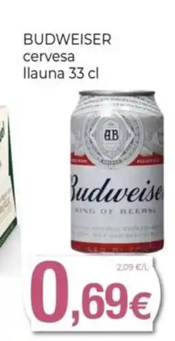Keisy BUDWEISER cervesa Ilauna oferta