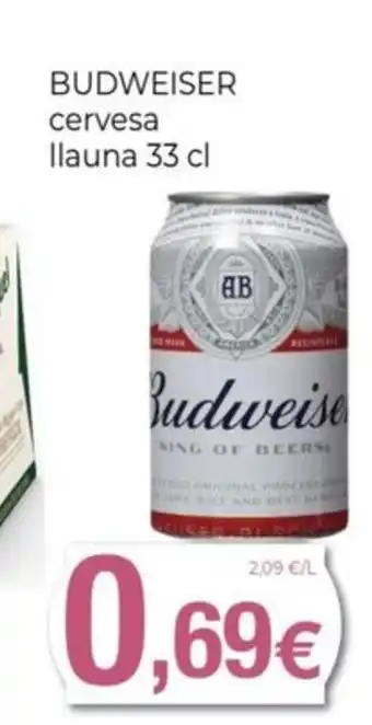 Keisy BUDWEISER cervesa Ilauna oferta