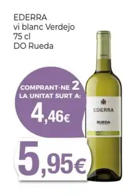 Keisy EDERRA vi blanc Verdejo oferta