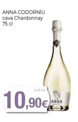Keisy ANNA CODORNÍU cava Chardonnay oferta