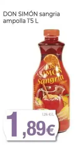 Keisy DON SIMÓN sangria ampolla oferta