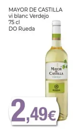 Keisy MAYOR DE CASTILLA vi blanc Verdejo oferta