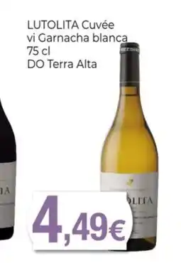 Keisy LUTOLITA Cuvée vi Garnacha blanca oferta