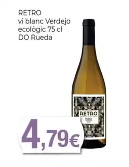 Keisy RETRO vi blanc Verdejo ecològic oferta