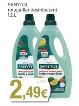 Keisy SANYTOL neteja-llar desinfectant oferta
