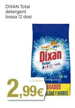 Keisy DIXAN Total detergent bossa 12 dosi oferta