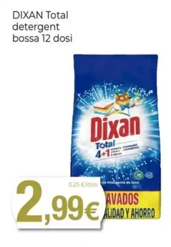Keisy DIXAN Total detergent bossa 12 dosi oferta