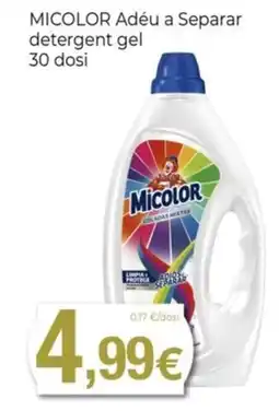 Keisy MICOLOR Adéu a Separar detergent gel 30 dosi oferta