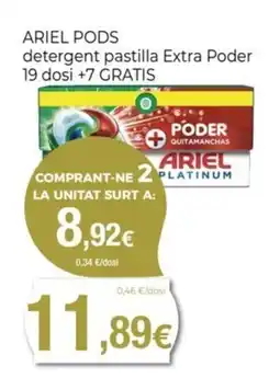 Keisy ARIEL PODS detergent pastilla Extra Poder oferta