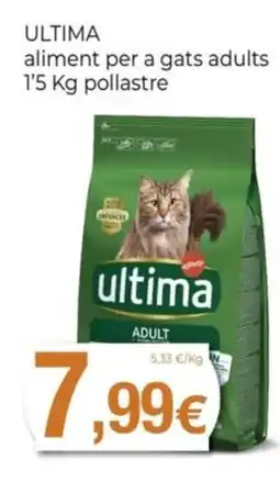 Keisy ULTIMA aliment per a gats adults oferta
