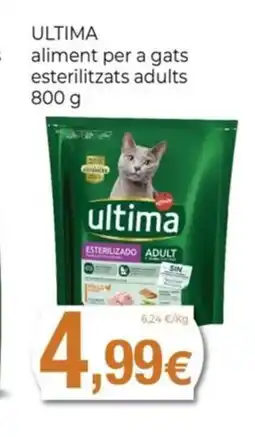 Keisy ULTIMA aliment per a gats adults aliment per a gats oferta