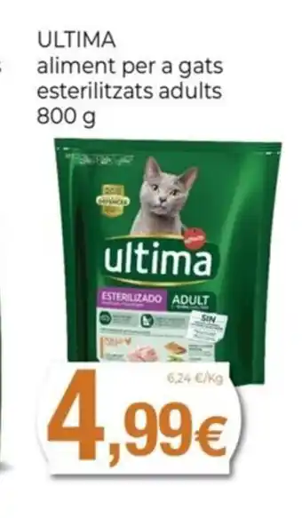 Keisy ULTIMA aliment per a gats adults aliment per a gats oferta