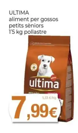 Keisy ULTIMA aliment per gossos oferta