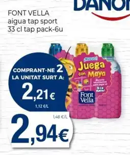 Keisy FONT VELLA aigua tap sport oferta