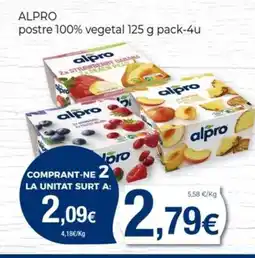 Keisy ALPRO postre 100% vegetal oferta