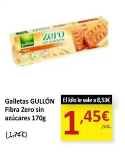 SPAR GULLÓN Galletas Fibra Zero sin azúcares oferta