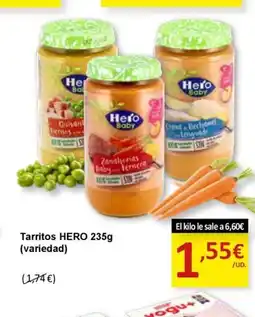 SPAR HERO Tarritos oferta