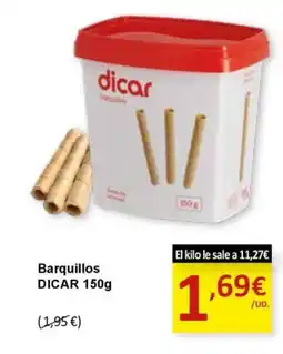 SPAR DICAR Barquillos oferta