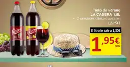 SPAR LA CASERA Tinto de verano oferta