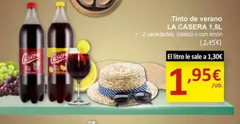 SPAR LA CASERA Tinto de verano oferta